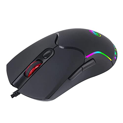 Marvo M359 800-3200 DPI Gaming-Maus mit RGB-Beleuchtung, Schwarz Bild 4