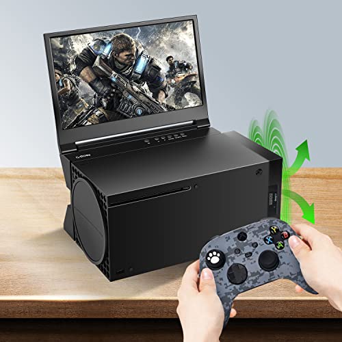 G-STORY Lüfter für Xbox Series X, Lüftergeschwindigkeit wird automatisch durch Temperatur angepasst, 3 Geschwindigkeiten 1500/1750/2000 U/min (140 mm) Bild 7