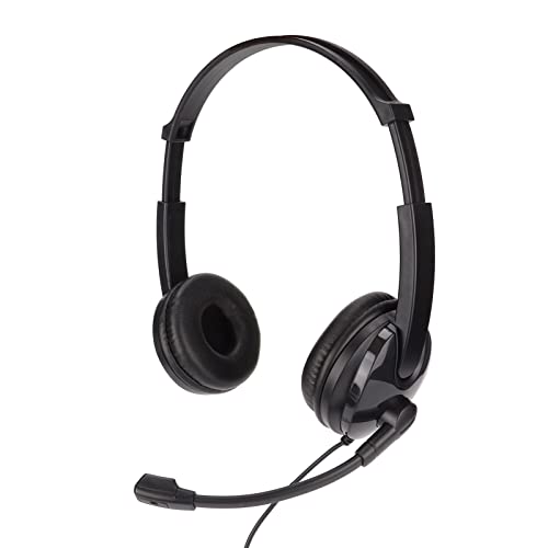 Bewinner PC 3033 Gaming Headset mit Mikrofon, 3,5 mm Audiobuchse Over Ear Kopfhörer, Noise Cancelling Surround Stereo Spielkopfhörer mit Kabel für PC Laptop Bild 1