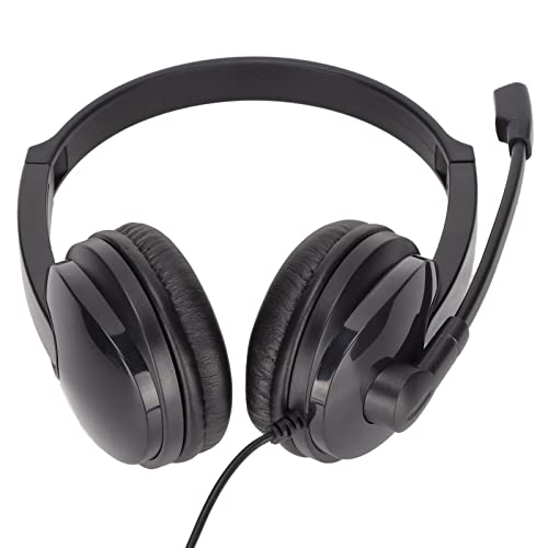 Bewinner PC 3033 Gaming Headset mit Mikrofon, 3,5 mm Audiobuchse Over Ear Kopfhörer, Noise Cancelling Surround Stereo Spielkopfhörer mit Kabel für PC Laptop Bild 6