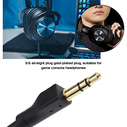 Mikrofon Ersatz Kompatibel mit Logitech G Pro/G Pro X 7.1 Kopfhörer mit Abdeckung aus Schwamm 3.5 mm Jack Geräuschunterdrückung in Schwarz Bild 3