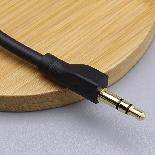 Mikrofon Ersatz Kompatibel mit Logitech G Pro/G Pro X 7.1 Kopfhörer mit Abdeckung aus Schwamm 3.5 mm Jack Geräuschunterdrückung in Schwarz Bild 6