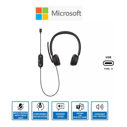 Microsoft Modernes USB-C Headset BtoBCasque filaire MS Modern USB-C Bild 5