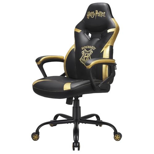SUBSONIC Harry Potter - Gaming-Stuhl Hogwart - Bürostuhl für junior-Gamers - Schwarz und Gold - Offizielle Lizenz, M, SA5573-H5 Bild 5