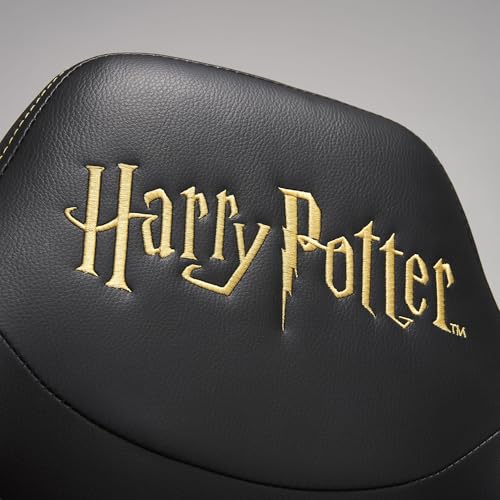 SUBSONIC Harry Potter - Gaming-Stuhl Hogwart - Bürostuhl für junior-Gamers - Schwarz und Gold - Offizielle Lizenz, M, SA5573-H5 Bild 6
