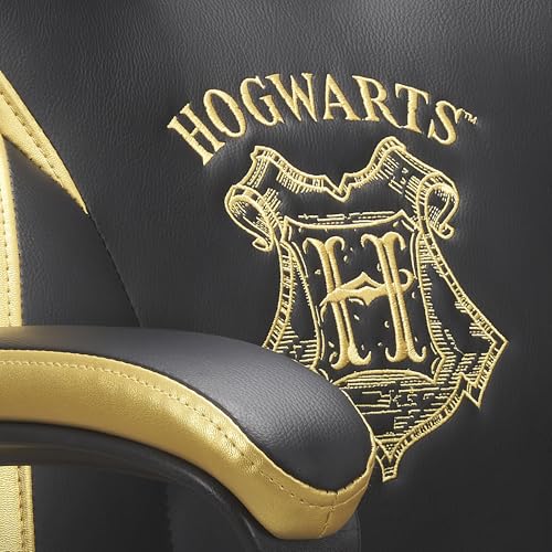 SUBSONIC Harry Potter - Gaming-Stuhl Hogwart - Bürostuhl für junior-Gamers - Schwarz und Gold - Offizielle Lizenz, M, SA5573-H5 Bild 7