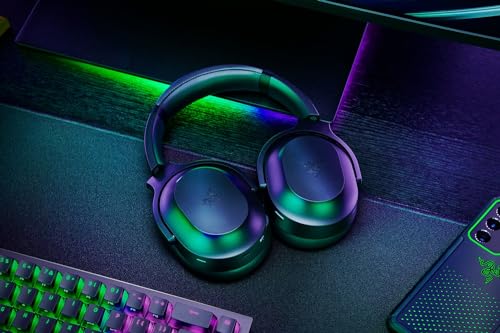 Razer Barracuda Pro Wireless Gaming & Mobile Headset (PC, PlayStation, Switch, Android, iOS): Hybrid ANC - 2,4 GHz Wireless + Bluetooth - THX AAA - 50 mm Treiber - Integriertes Mikrofon - 40 Stunden Bild 4