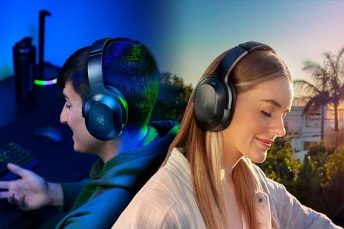 Razer Barracuda Pro Wireless Gaming & Mobile Headset (PC, PlayStation, Switch, Android, iOS): Hybrid ANC - 2,4 GHz Wireless + Bluetooth - THX AAA - 50 mm Treiber - Integriertes Mikrofon - 40 Stunden Bild 5