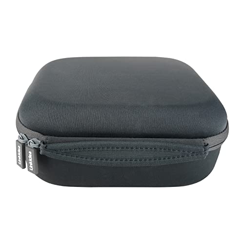 Linkidea Kopfhörer Tragetasche Kompatibel mit Skullcandy SLYR Pro, Sony PS5, Turtle Beach Ear Force Gaming Kopfhörer Schutzhülle Hartschale Reisetasche mit Kabel, Ladegerät Aufbewahrung (Grau) Bild 4