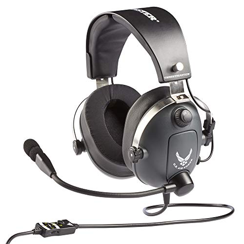 Thrustmaster T.Flight U.S. Air Force Edition-DTS Gaming-Headset für Flugsimulation - PC/Playstation/Xbox/Nintendo Switch/Mac, schwarz Bild 1