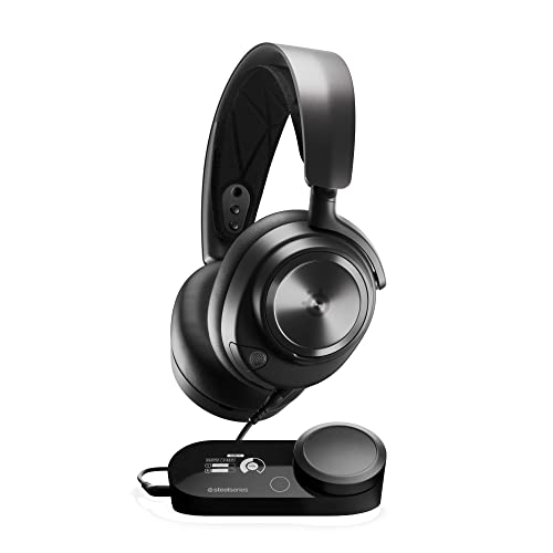 SteelSeries Arctis Nova Pro - Multi-System Gaming-Headset – PC, PS5, PS4, Switch 2 – Hi-Res Audio – 360° Surround-Sound – GameDAC Gen 2 – ClearCast Gen 2-Mikrofon Bild 1