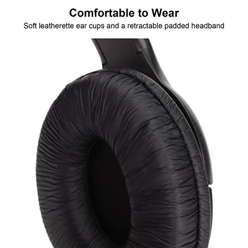 Elprico Gaming-Headset, 3,5-mm-Gaming-Over-Ear-Headset-Kopfhörer mit Weichen Kunstleder-Ohrmuscheln mit Mikrofon für PC-Laptop für für One Bild 3