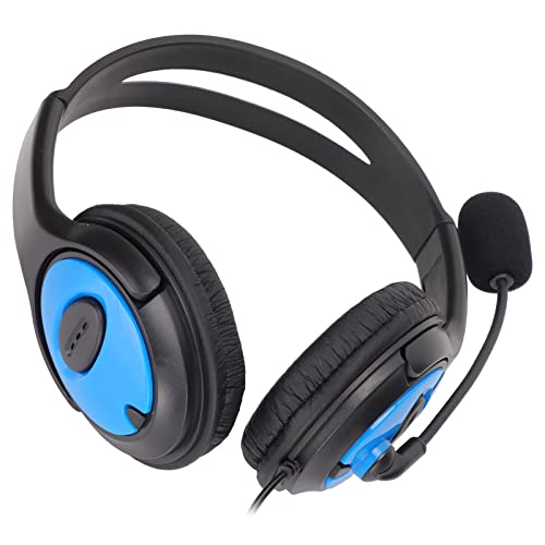 Elprico Gaming-Headset, 3,5-mm-Gaming-Over-Ear-Headset-Kopfhörer mit Weichen Kunstleder-Ohrmuscheln mit Mikrofon für PC-Laptop für für One Bild 7