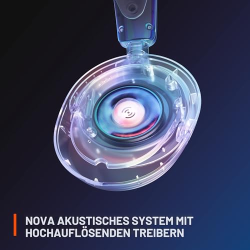 SteelSeries Arctis Nova 3 Multi-Plattform-Gaming-Headset – Signature Arctis Sound – ClearCast Gen 2 Mic – PC, PS5/PS4, Xbox Series X|S, Switch, Mobile, Schwarz Bild 4