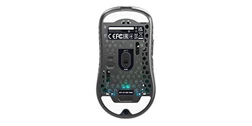 Xtrfy M42 Wireless, kabellose ultraleichte Gaming-Maus, optimiert für E-Sports, 2.4 GHz Funk, RGB-Beleuchtung, modulares Gehäuse (2 Größen inkl.), wiederaufladbar, schwarz Bild 6