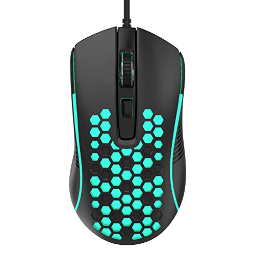AULA S11 3600DPI RGB Optische Gaming Maus schwarz Bild 1