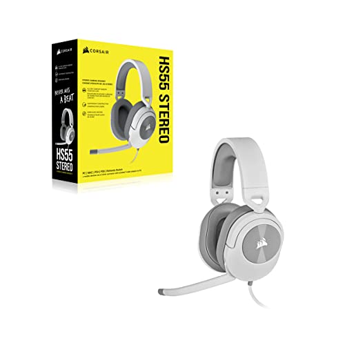 Corsair HS55 Stereo Gaming Headset White Bild 4