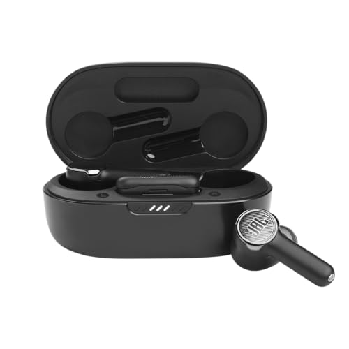 JBL Quantum TWS In-Ear E-Sport Gaming-Kopfhörer – Geräuschunterdrückende Bluetooth-Kopfhörer mit 22 Stunden Akkulaufzeit – Niedrige Latenz – In Schwarz Bild 1