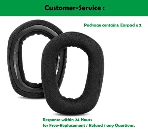 G435 Ohrpolster Ersatz – Kompatibel mit Logitech G435 Bluetooth Wireless Gaming Headset, Ohrpolster mit Geräuschisolierender Schaumstoff Bild 5