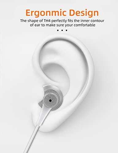 MAS CARNEY Kopfhörer USB C Kabelkopfhörer USBC TH4, In-Ear-Ohrhörer mit Mikrofon für iPhone 17 16 15 Pro Max, Samsung S26 S25 A16 A17 A56, Google Pixel und andere Smartphones mit Typ-C-Schnittstelle Bild 4