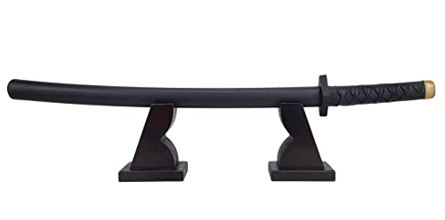 NANGOPOP Katana-Schwertständer aus Holz – anständiger japanischer Samurai-Schwerthalter, Holzregal für Messer, Dolch zu Hause oder im Büro Bild 1