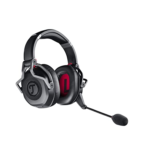 Teufel CAGE - Gaming Kopfhörer mit 7.1.-Surround-Sound-Algorithmus, HD-Mikrofon, Robustes Design - schwarz Bild 1