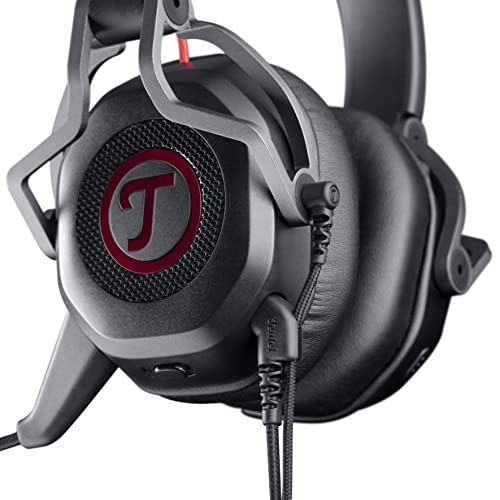 Teufel CAGE - Gaming Kopfhörer mit 7.1.-Surround-Sound-Algorithmus, HD-Mikrofon, Robustes Design - schwarz Bild 3