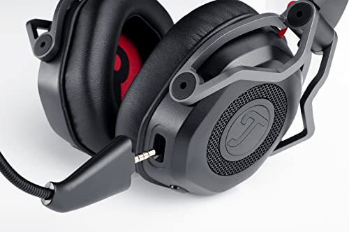Teufel CAGE - Gaming Kopfhörer mit 7.1.-Surround-Sound-Algorithmus, HD-Mikrofon, Robustes Design - schwarz Bild 4