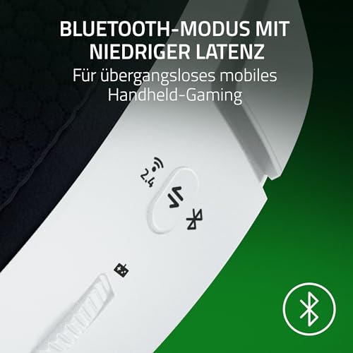 Razer Kaira HyperSpeed - Kabelloses Multiplattform-Gaming-Headset für Xbox (HyperSpeed Wireless, Triforce 50-mm-Treiber, HyperClear Kardioiden-Mik, FlowKnit Memory Foam Ohrpolster) Weiß Bild 6