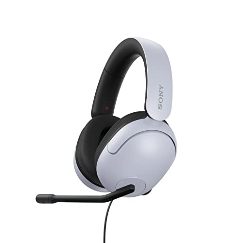 Sony INZONE H3 Gaming Headset - 360 Spatial Sound für Spiele - Hochwertiges Boom-Mikrofon - PC/PlayStation5, Weiß, Norme Bild 1