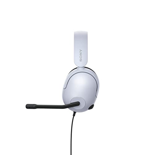 Sony INZONE H3 Gaming Headset - 360 Spatial Sound für Spiele - Hochwertiges Boom-Mikrofon - PC/PlayStation5, Weiß, Norme Bild 4
