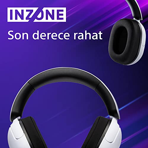 Sony INZONE H3 Gaming Headset - 360 Spatial Sound für Spiele - Hochwertiges Boom-Mikrofon - PC/PlayStation5, Weiß, Norme Bild 6