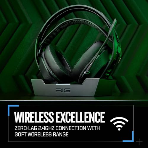 Rig 800 PRO HX Wireless Headset und Multifunktions-Basisstation für Xbox Series X|S, Xbox One, Windows 10/11 PCs - mit Dolby Atmos für Kopfhörer, 3D Surround Sound - 24h Akku Bild 3