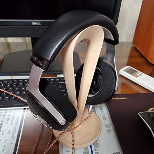 TOMYEUS Headset Ständer Kopfhörer-Stand Massivholz-Stand-Kopfhörer-Kleiderbügel-Kopfhörer-Display-Spiel-Spiel-Tisch-Zubehör Headset-Stand 10,43 Zoll hoch Kopfhörer Halter (S : B1) Bild 5