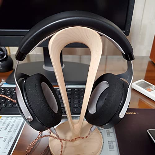 TOMYEUS Headset Ständer Kopfhörer-Stand Massivholz-Stand-Kopfhörer-Kleiderbügel-Kopfhörer-Display-Spiel-Spiel-Tisch-Zubehör Headset-Stand 10,43 Zoll hoch Kopfhörer Halter (S : B1) Bild 6