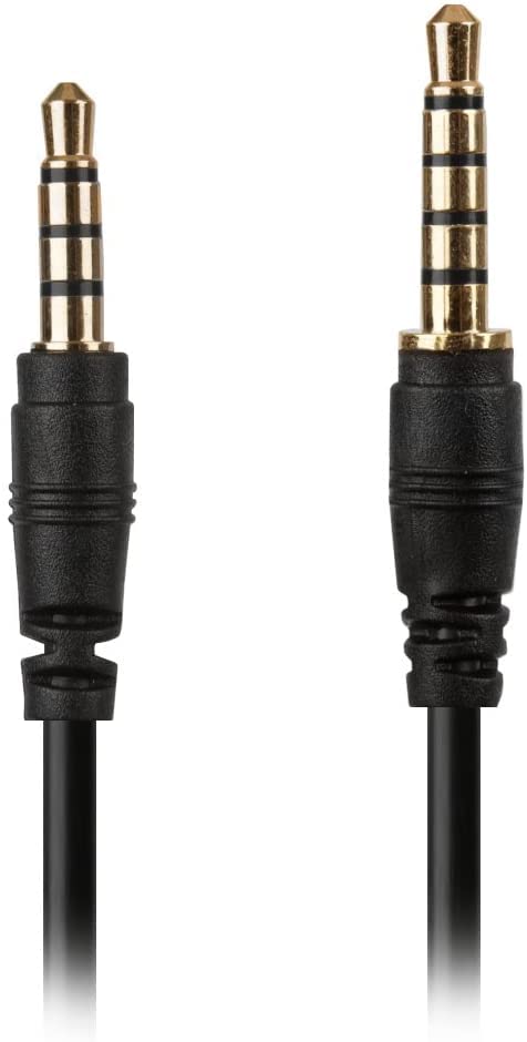 Black Stork 1,8 m langes Ersatz-Audiokabel, kompatibel mit Astro A10 A20 A30 A40 Gaming-Headset HyperX mobile AUX Bild 1