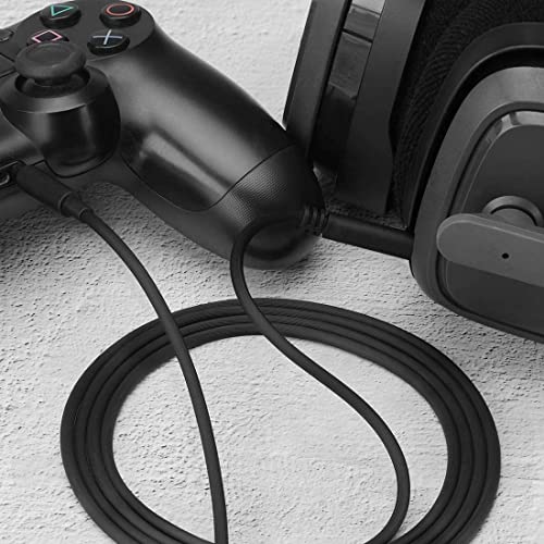 Black Stork 1,8 m langes Ersatz-Audiokabel, kompatibel mit Astro A10 A20 A30 A40 Gaming-Headset HyperX mobile AUX Bild 6