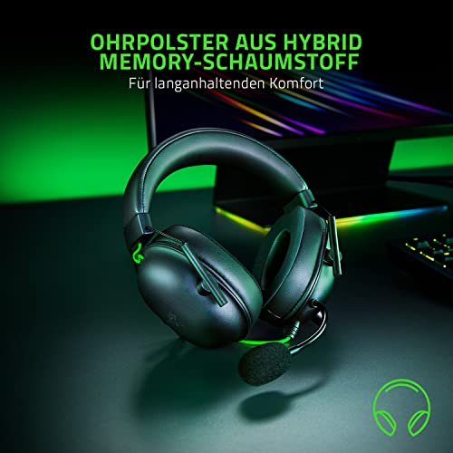 Razer BlackShark V2 X USB - Kabelgebundenes Esports-Headset (Triforce 50mm Treiber, Geräuschunterdrückung, 240g Ultraleichte Bauweise, Memory Foam Polster, 7.1 Surround Sound) Schwarz Bild 6