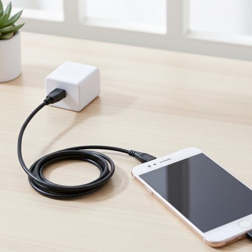 USB Ladekabel passend für Logitech MX Master Mouse, MX Master 2S, MX Anywhere, MX Anywhere 2S (Nicht kompatibel mit MX Master 3/3S) Micro-USB 1m Computer Maus mungoo Bild 4