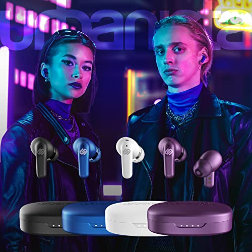Urbanista Seoul In Ear Kopfhörer | Wireless Earbuds mit Mikrofon | 70ms Low Latency Gaming Earbuds | Dual-Mode Bluetooth Earphones | Schnelles Aufladen USB-C Kopfhörer | 32 Std. Spielzeit | Lila Bild 6