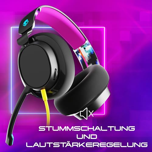 Skullcandy SLYR Kabelgebundenes Multi-Platform Over-Ear Gaming Headset für Xbox, PlayStation und PC - Schwarz Bild 5