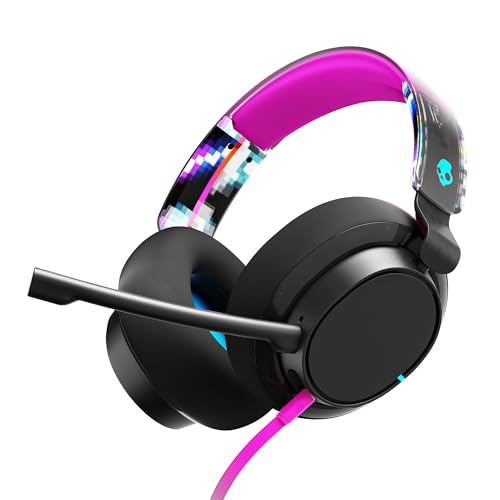 Skullcandy SLYR Pro Kabelgebundenes Multi-Platform Over-Ear Gaming Headset für Xbox, PlayStation und PC, Enhanced Sound Perception, KI-Mikro - Schwarz Bild 1
