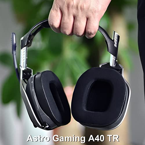 A40 TR Mod Kit – defean Ersatz-Ohrpolster und Kopfband, kompatibel mit Astro Gaming A40 TR Headset, Ohrpolster, hochdichter, zusätzliche Dicke (Schwarz, seidiger Kühlstoff) Bild 4