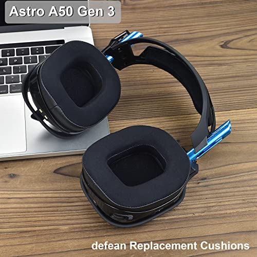 A50 Gen 3 Mod Kit – defean Ersatz-Ohrpolster und Kopfband, kompatibel mit Astro A50 Gen 3 Headset, Ohrpolster, hochdichter, geräuschunterdrückender Schaumstoff, seidig, kühlender Stoff) Bild 7