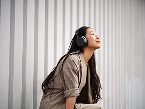 Sennheiser MOMENTUM 4 Wireless Noise Cancelling Headphones – Bluetooth Kopfhörer Headset für kristallklare Anrufe mit adaptiver Geräuschunterdrückung, Over-Ear, 60 h Akku, faltbar, schwarz Bild 2