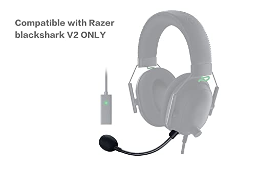 Ersatz Spielmikrofon für Razer BlackShark V2 / Pro / SE Gaming Headset auf PS4 PS5 Xbox One PC, Abnehmbares 3,5 mm Baummikrofon Bild 3