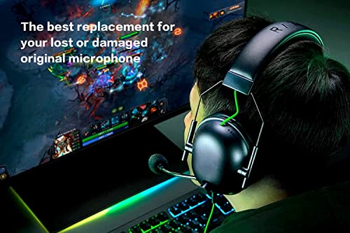 Ersatz Spielmikrofon für Razer BlackShark V2 / Pro / SE Gaming Headset auf PS4 PS5 Xbox One PC, Abnehmbares 3,5 mm Baummikrofon Bild 5