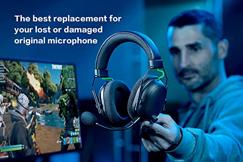 Ersatz Spielmikrofon für Razer BlackShark V2 / Pro / SE Gaming Headset auf PS4 PS5 Xbox One PC, Abnehmbares 3,5 mm Baummikrofon Bild 6