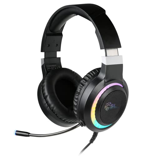 CSL RGB Strike 4in1 Gaming Set - Gaming Tastatur & Maus Set inkl. Headset | RGB-Beleuchtung | schwarz | QWERTZ-Tastenlayout | 2400 DPI Bild 6