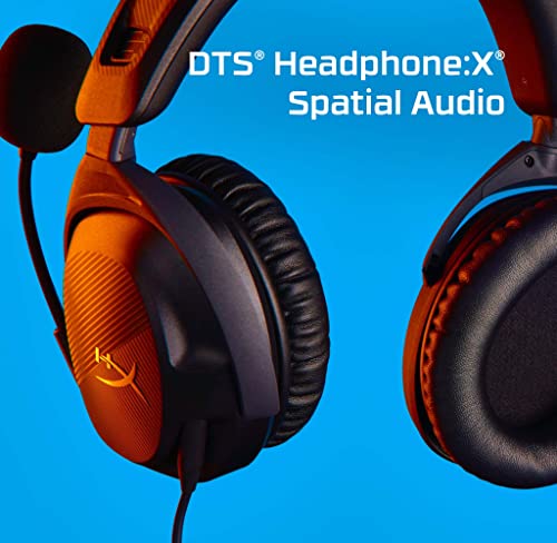 HyperX Cloud Stinger 2 – Größe neu definiert, Leichtes Over-Ear-Headset mit Mikrofon, Stummschaltung durch Wegklappen des Mikrofons, 50mm-Treiber, PC kompatibel, Schwarz Bild 3